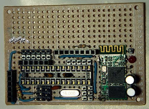 使用萬用PCB板自製Arduino板