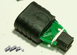 HDMI轉micro HDMI的轉接頭
