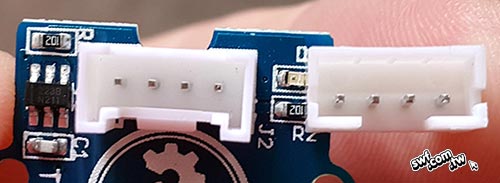 Grove連接器和普通4 pin, 2.0mm連接器