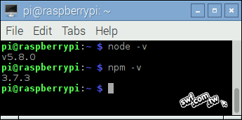 查看Node.js和npm的版本