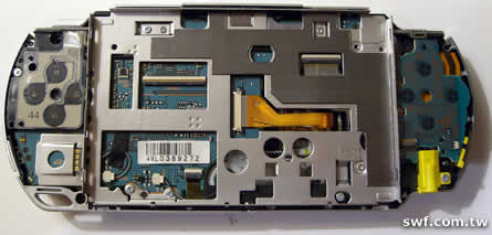 PSP螢幕的金屬架