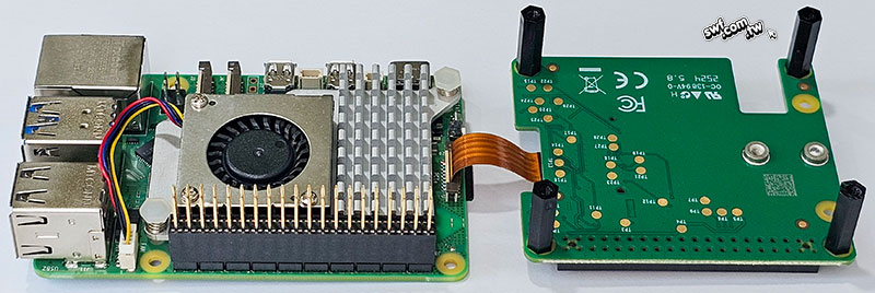 Raspberry Pi AI套件擴充板