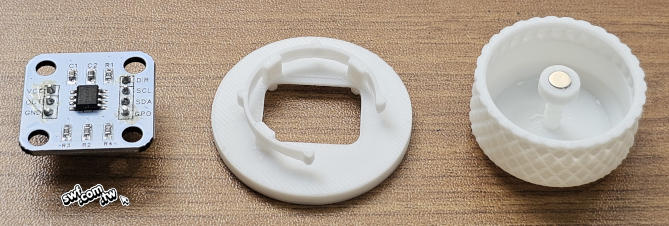 3D列印磁編碼器旋鈕 