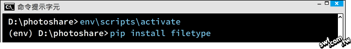 pip install filetype