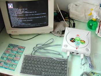 執行Linux系統的Dreamcast