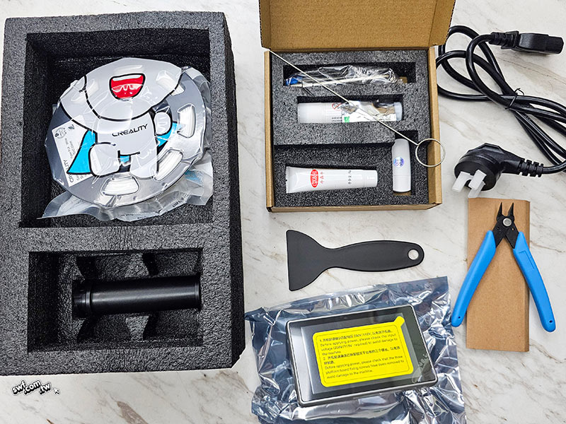 K1 SE的附屬工具