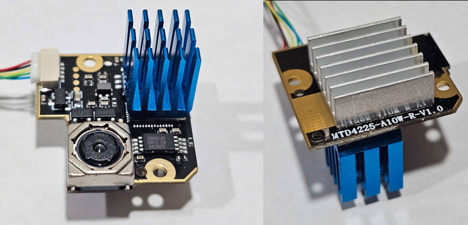 加裝散熱片的webcam