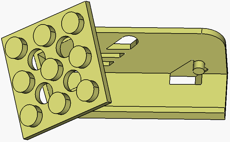 樂高積木webcam支架