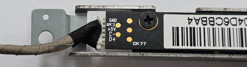 HP筆電webcam模組