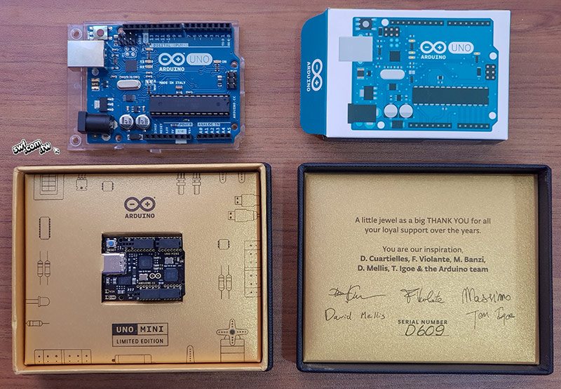 Arduino UNO Mini限量款開箱