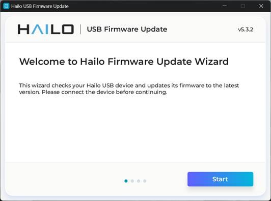 “Hailo USB FW Update”（韌體升級）工具