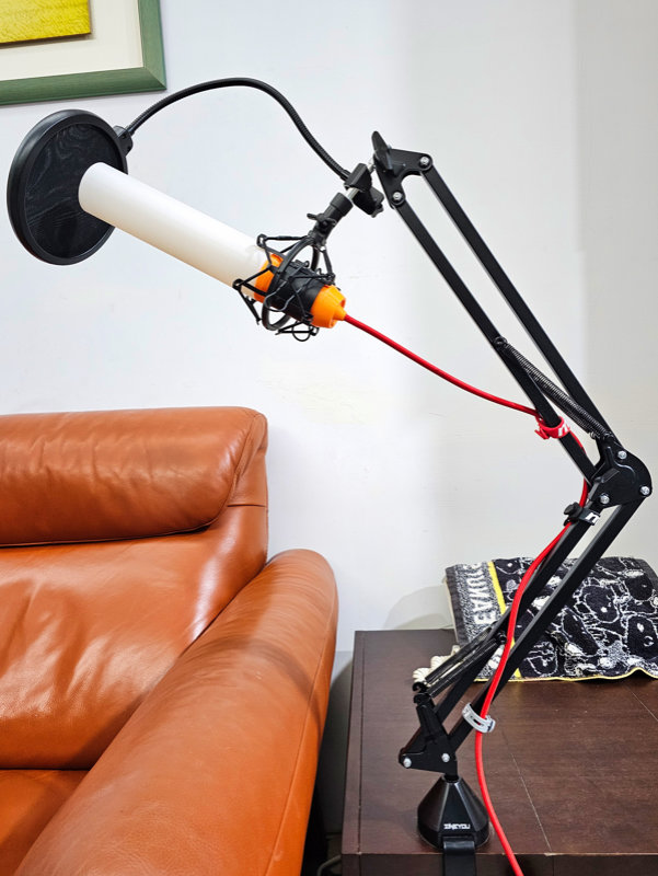 麥克風支架LED閱讀燈