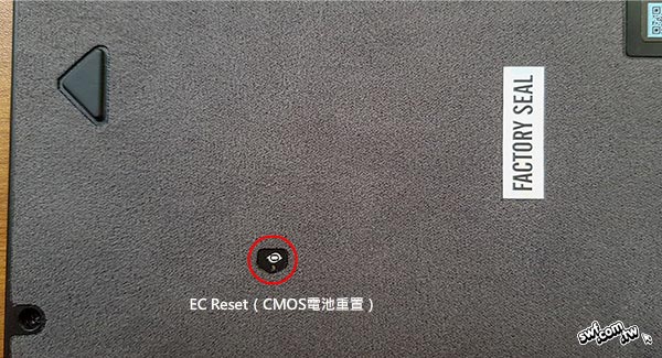 EC Reset（CMOS電池重置）鍵