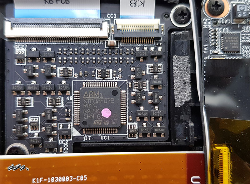 SteelSeries鍵盤的燈光控制板