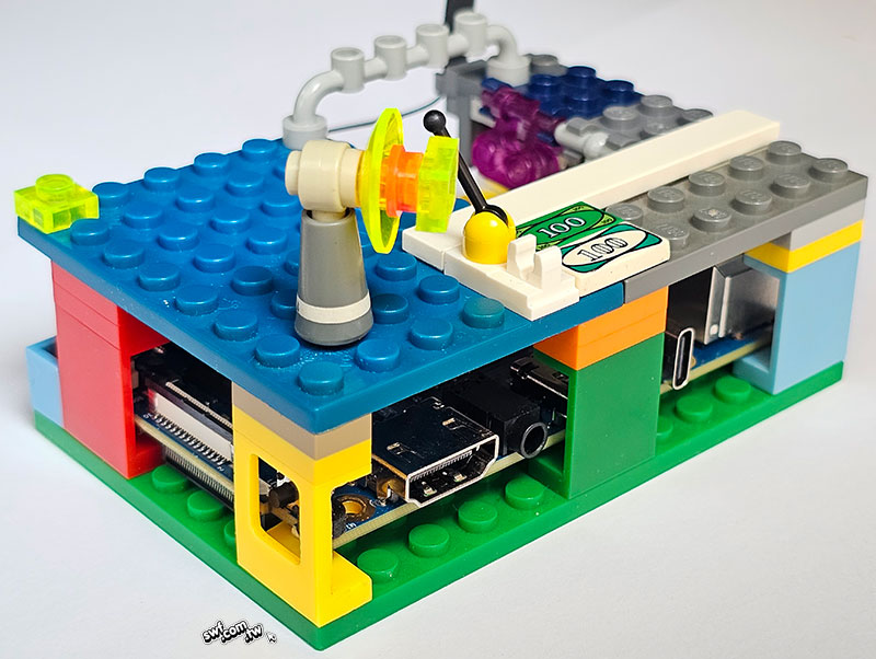 遮擋了第二個HDMI輸出端子