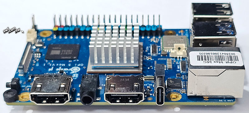 OrangePi 5 Max散熱片