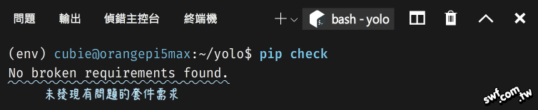 pip check命令