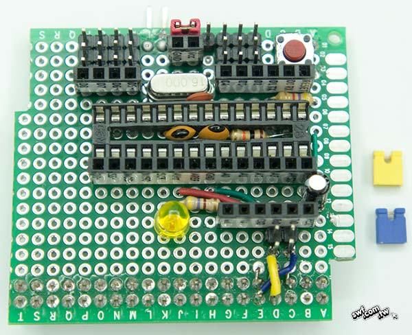自製的Arduino控制板