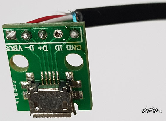 micro USB母座PCB連接板