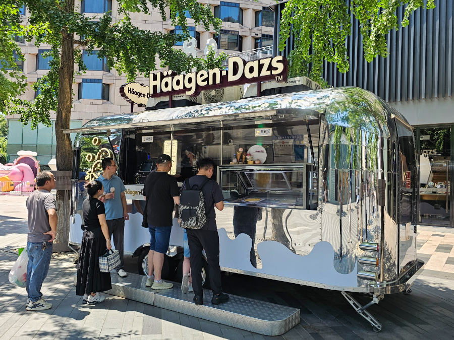 Häagen-Dazs餐車